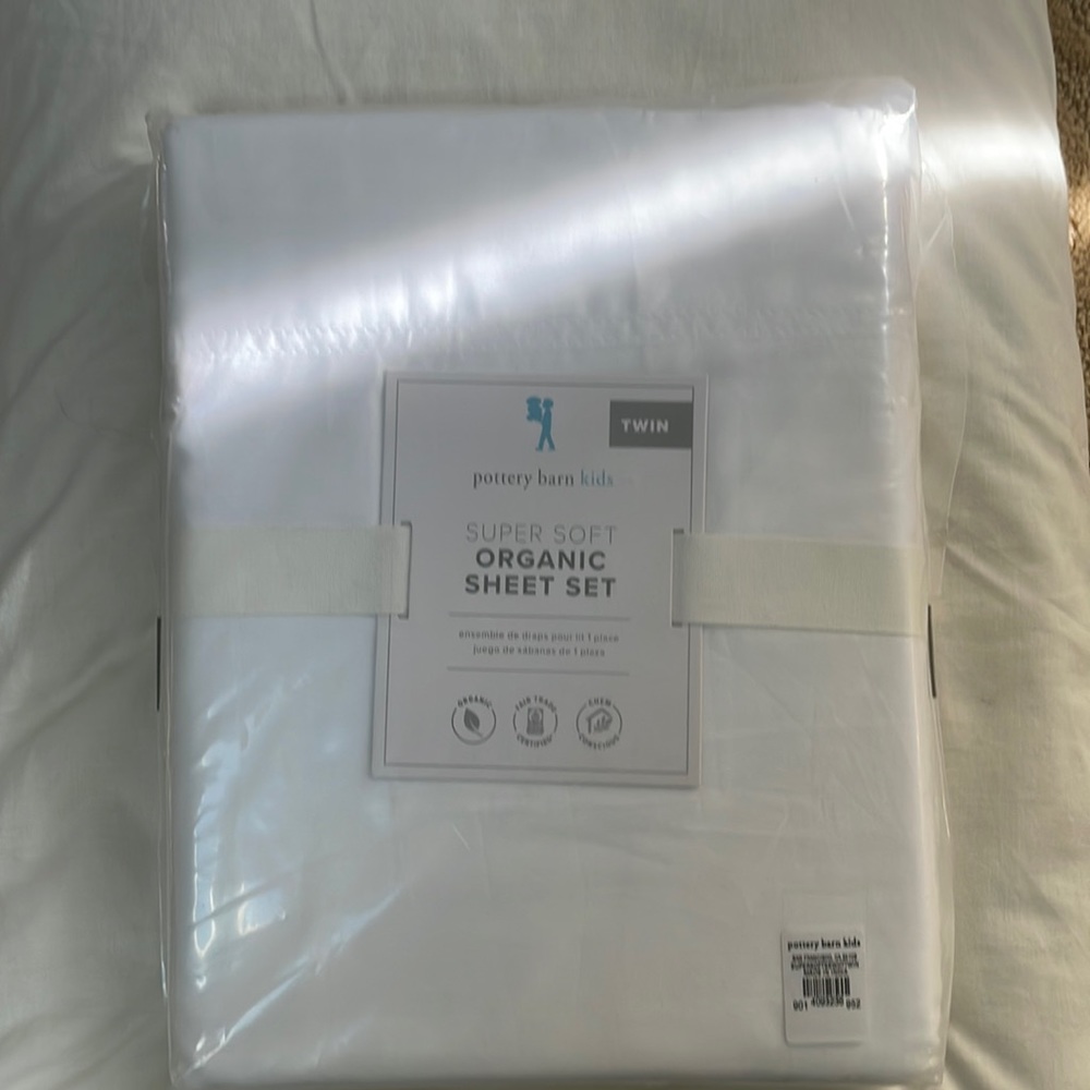 Brand new Pottery Barn sheets